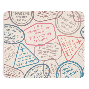 AIRCRAFT PASSPORT - MOUSE PAD Printify